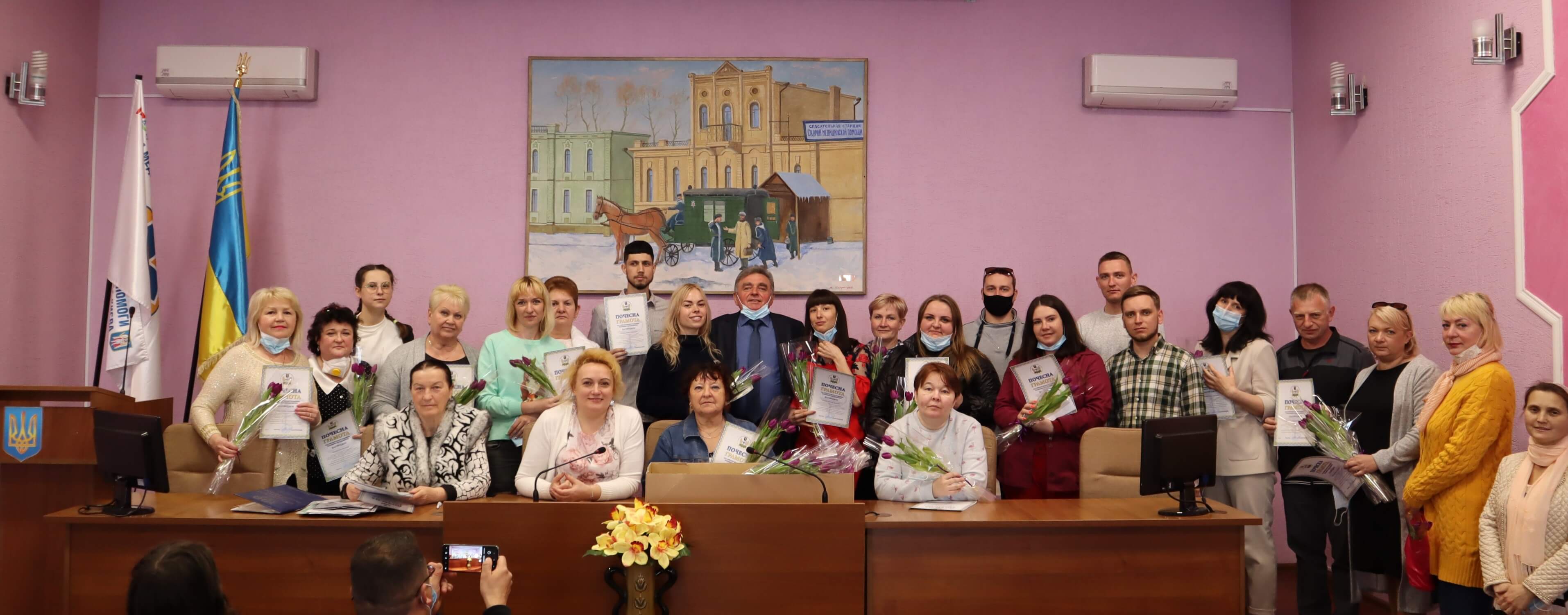 Профспілка привітала колег до Всесвітнього дня медсестри 