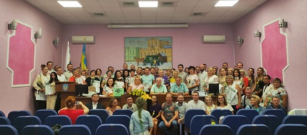 Профспілка та адміністрація Центру привітала працівників з Днем Незалежності України