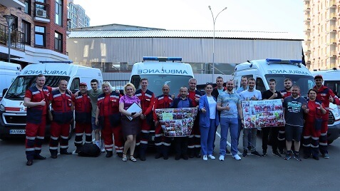 Профспілка привітала учасників танцювального флешмобу